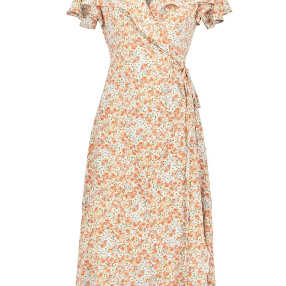 Bishop + Young Bright Ideas Tara Wrap Dress. NWT - Picture 2 of 5